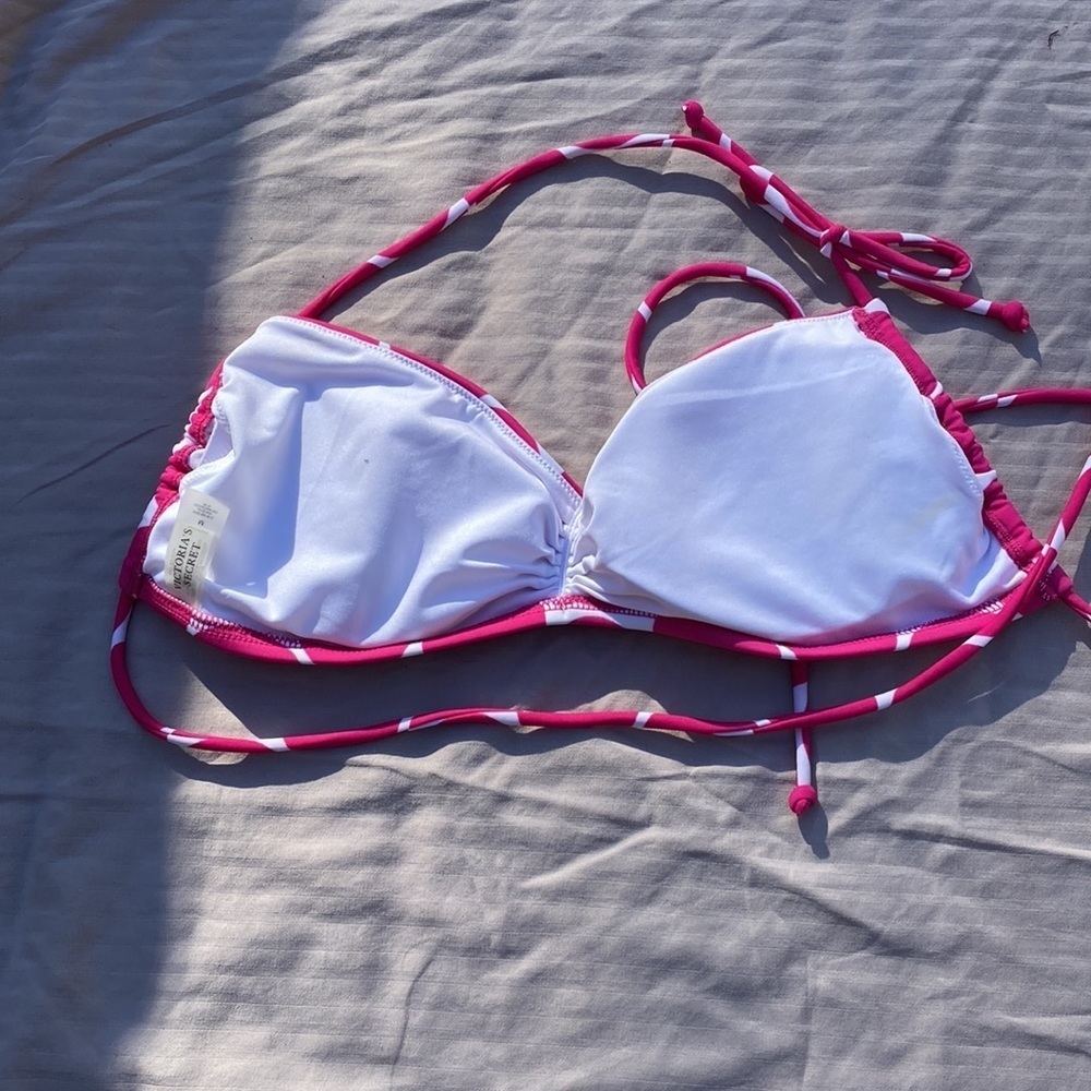 Victoria Secret Pink white Polka dot Bikini🏖​​​ - Picture 6 of 7